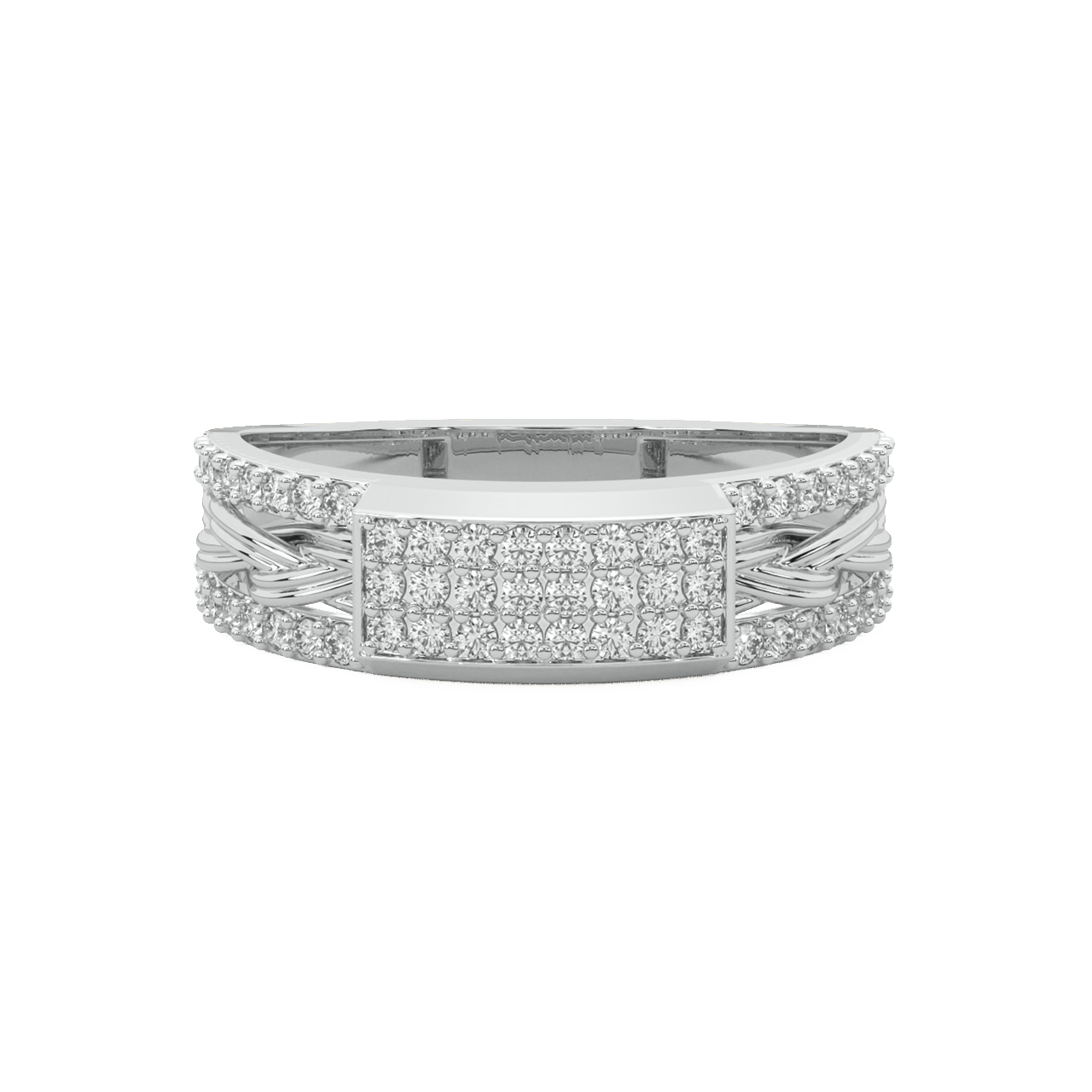 Larina Round Diamond Ring For Men